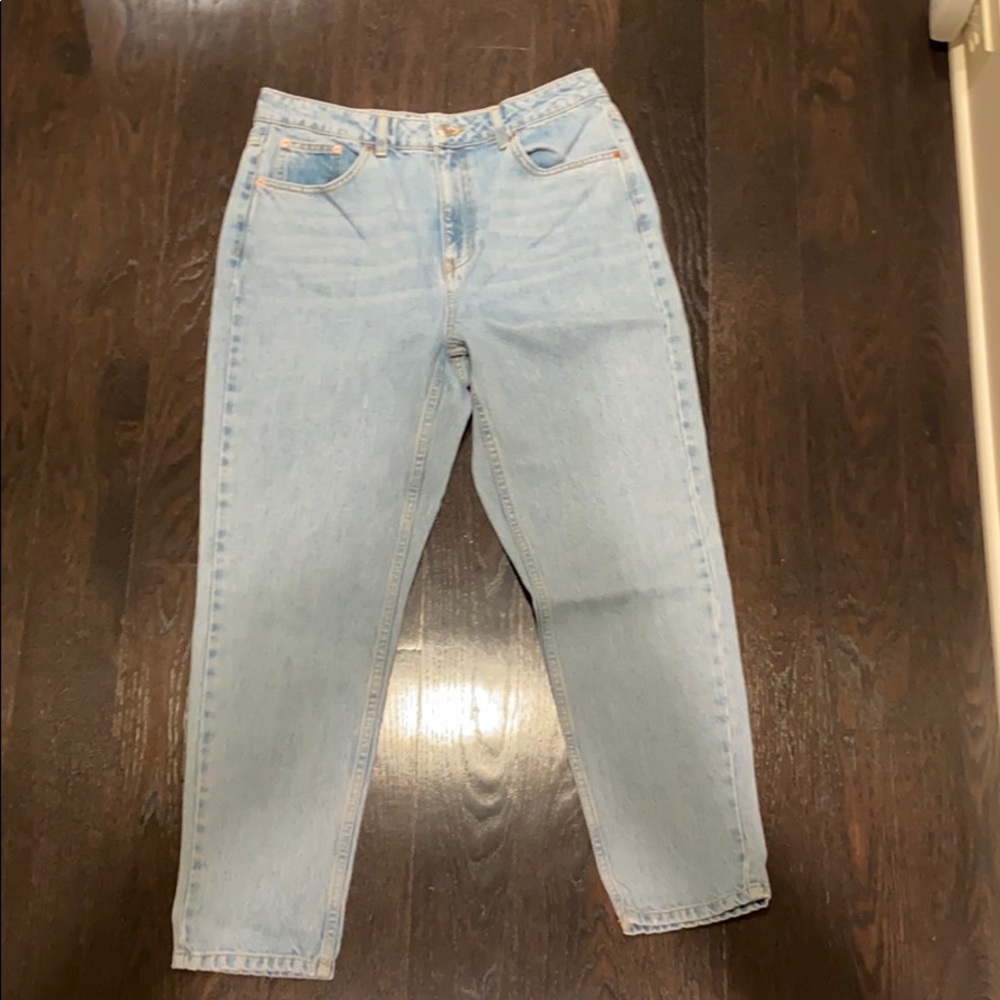 Topshop mom jeans